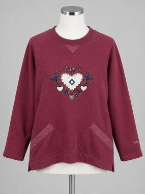 Vintage Embroidered Sweatshirt